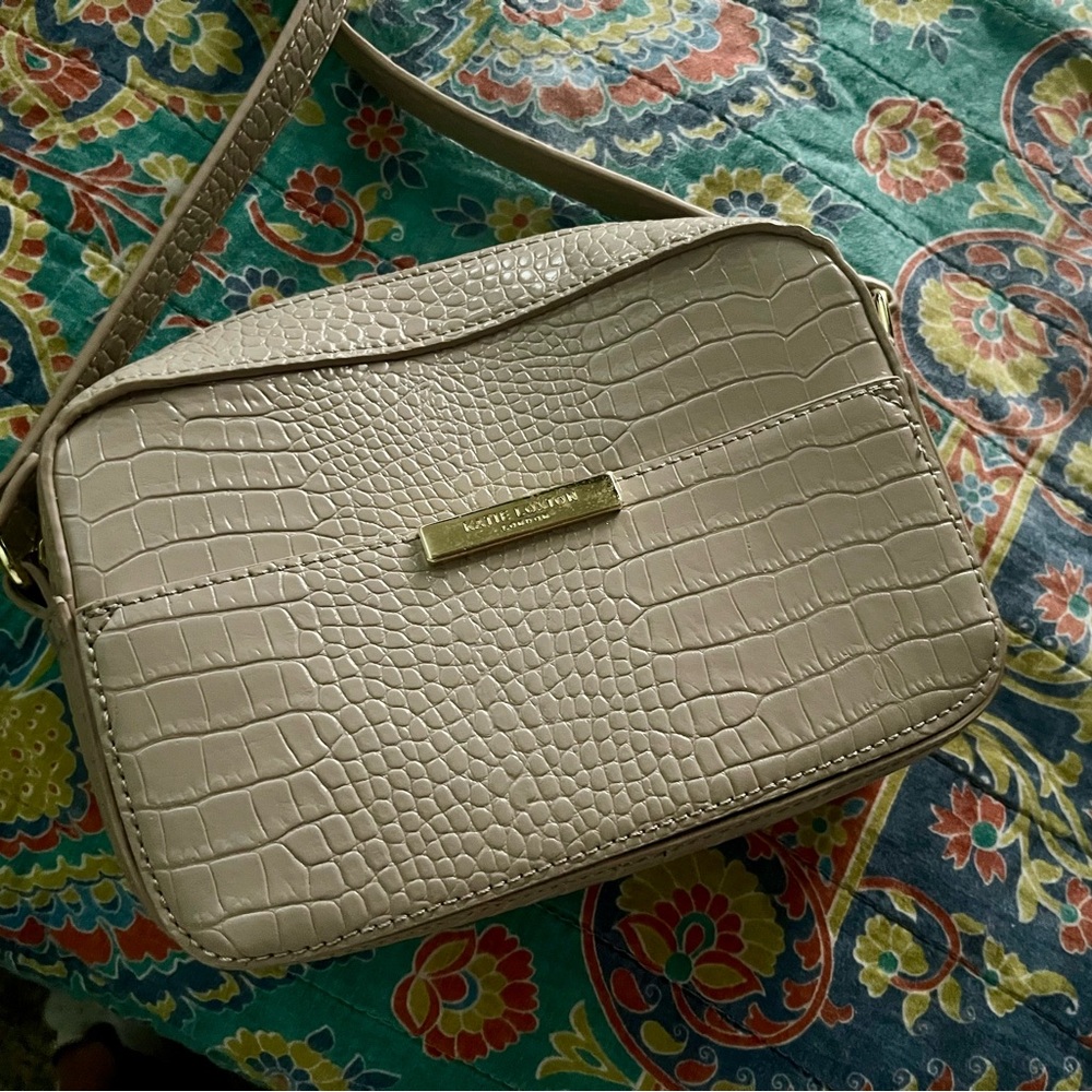 Katie Loxton Cream Crossbody Bag
